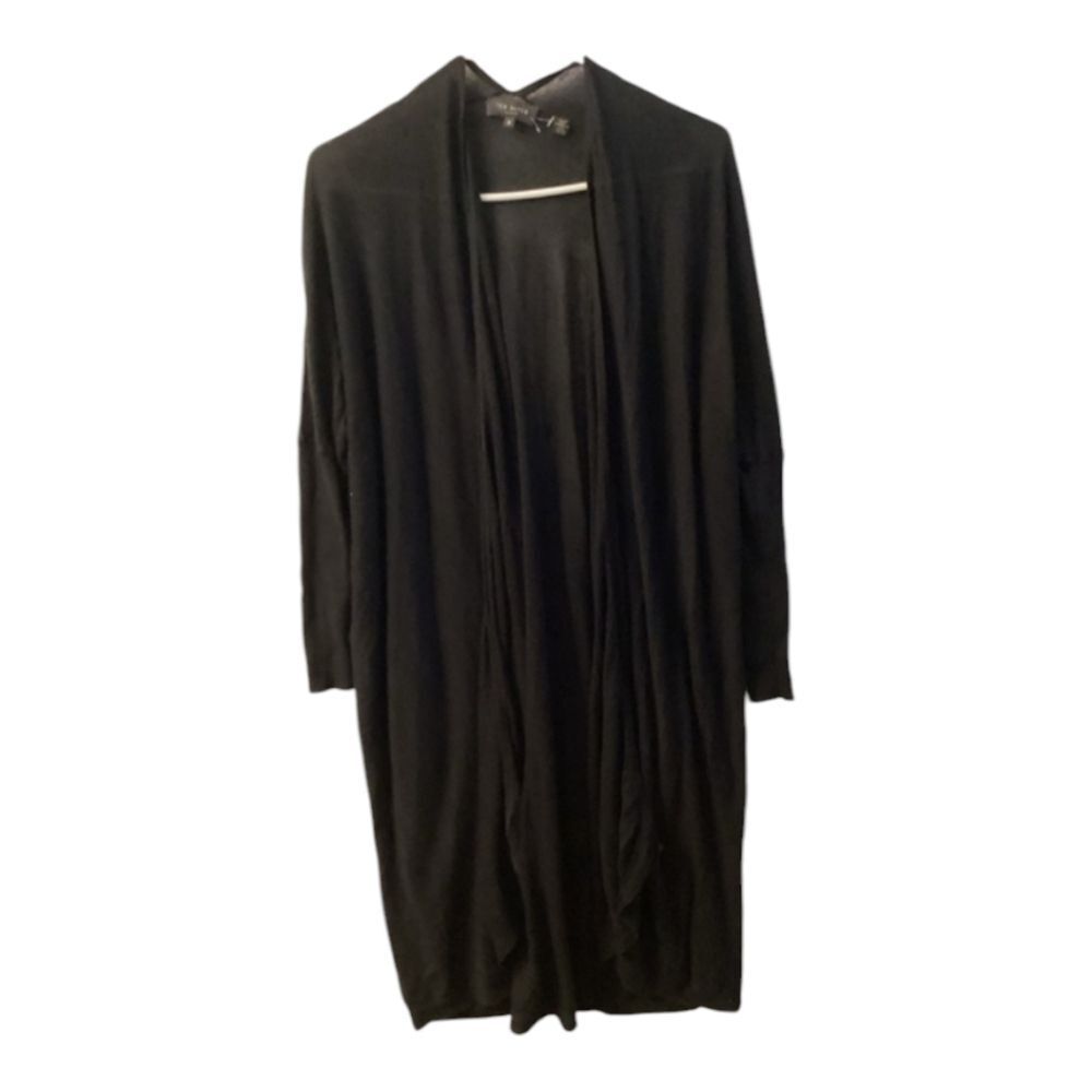 Ted Baker London light weight‎ long sleeve Cardigan Black